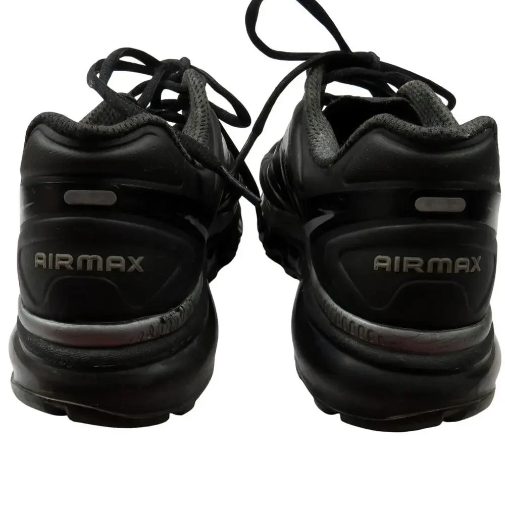 Nike Air Max 2012 Pure Platinum Black Running Shoes Sneakers Size 7.5 Women's